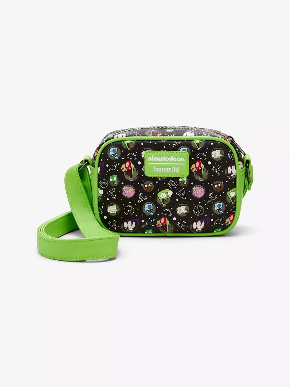 NICKELODEON Loungefly Invader Zim Constellations Camera Crossbody Bag NEW